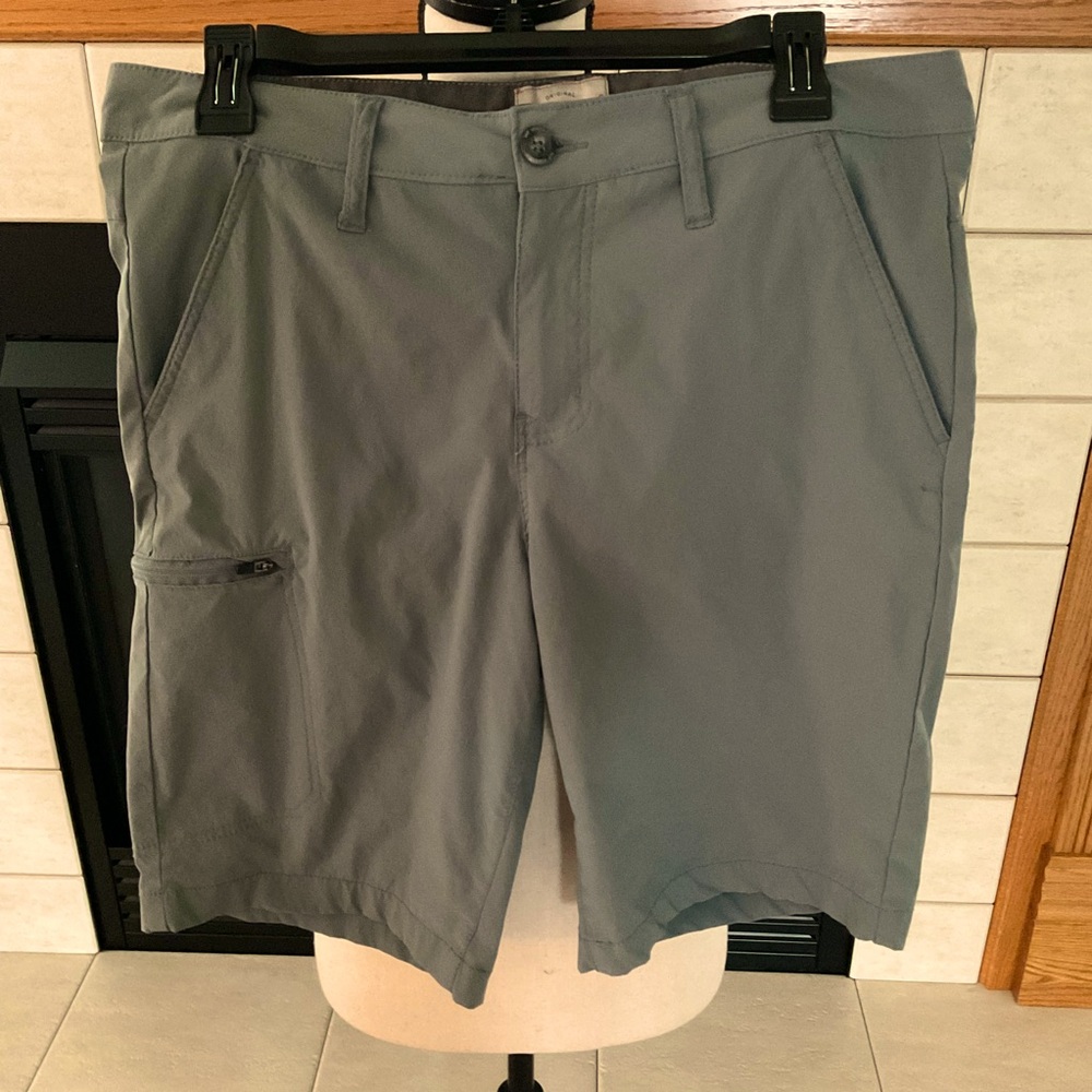 Weatherproof Vintage Flat Front Men’s Shorts, Waist 32